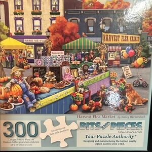 Harvest Flea Market 300-Piece Puzzle